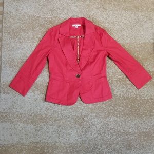 CAbi Toss on blazer geranium